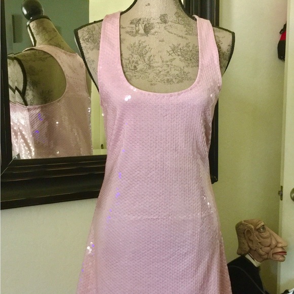 strapless open back dress Glamorous Fuchsia Sequin Mini Dress - GIA Corset main image 1